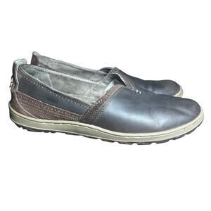 Merrell Women's Leather Slip-On Loafers Size 7.5 Brown